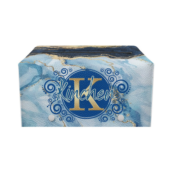 PU leather rectangular tissue box