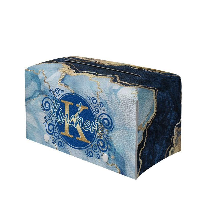 PU leather rectangular tissue box