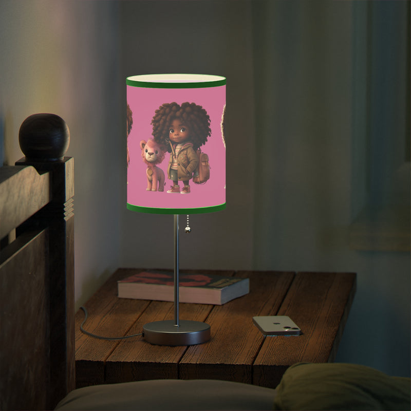 Lamp on a Stand, US|CA plug, Girl's Lamp, Table Lamp