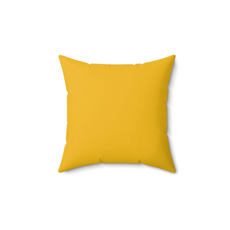 Pillow, Sofa Pillow, Throw pillow, Square Pillow, Yellow Pillow, Be Still and Know