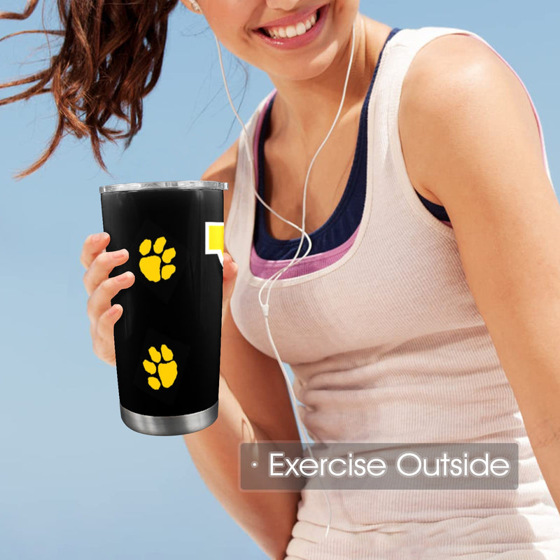 Wildcat 20oz Mobile Tumbler with Clear Slide Lid