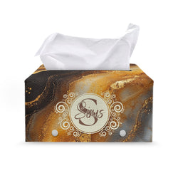 PU leather rectangular tissue box