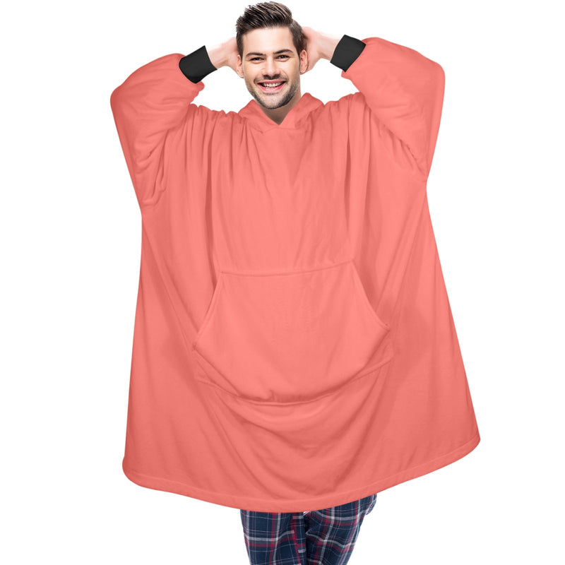 Hoodie Blanket Unisex Blanket Hoodie (Model H59)