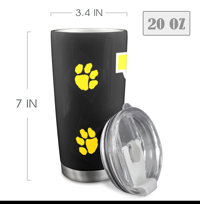 Wildcat 20oz Mobile Tumbler with Clear Slide Lid