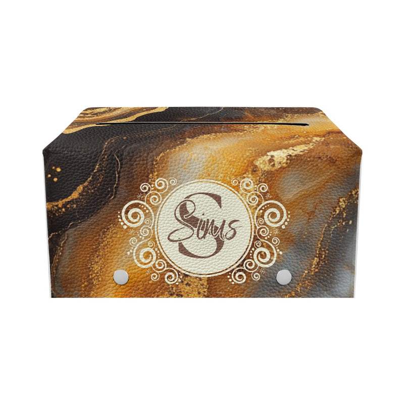 PU leather rectangular tissue box