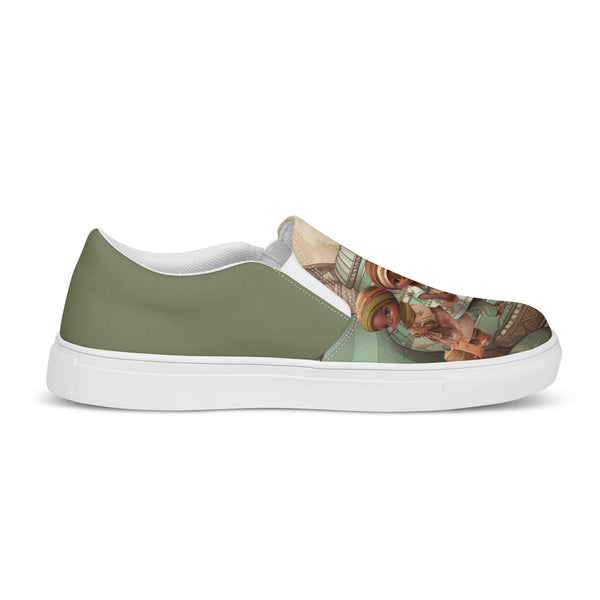 Women’s slip-on canvas shoes