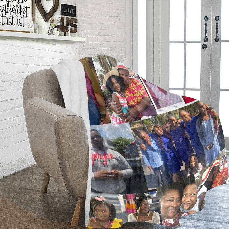 Custom, Personalized Ultra-Soft Micro Fleece Blanket 70''x80''