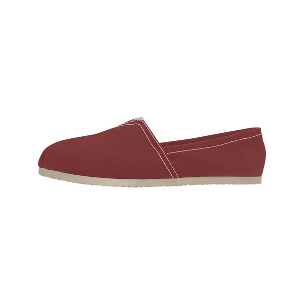 Women's Classic Canvas Slip-On Shoe-Maroon